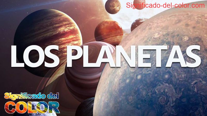 De qué color son los planetas