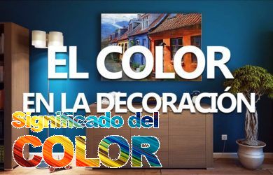 Colores para paredes. Uso del color en la decoración