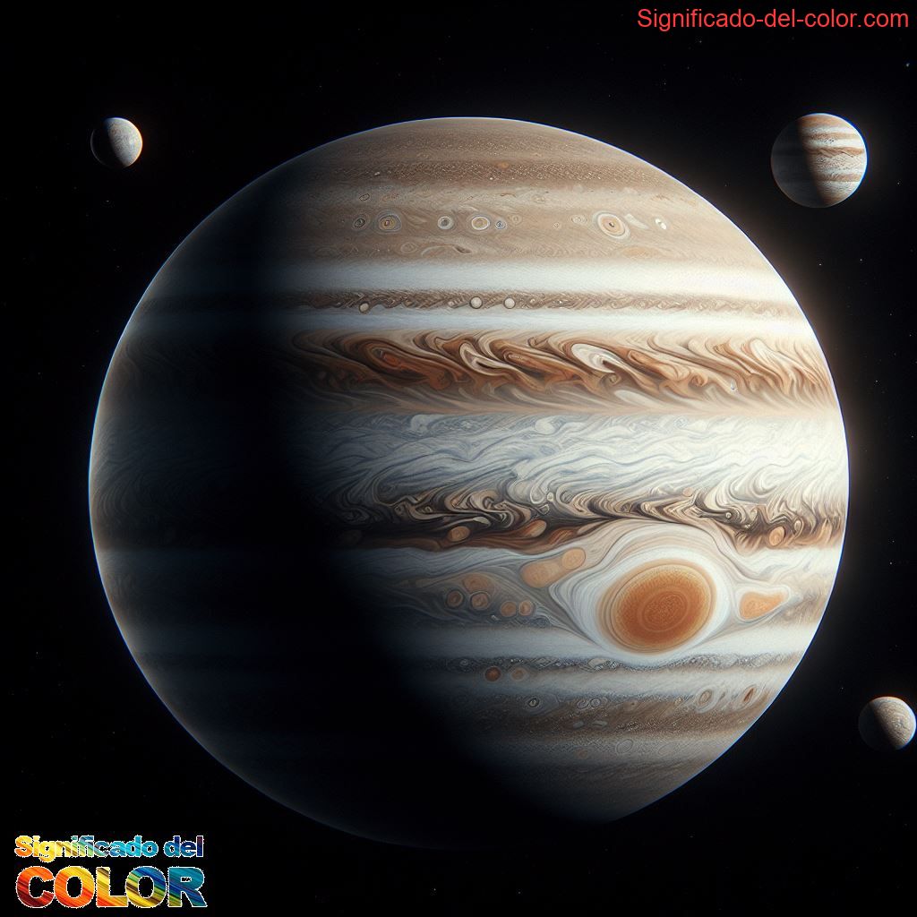 De qué Color es el planeta Júpiter