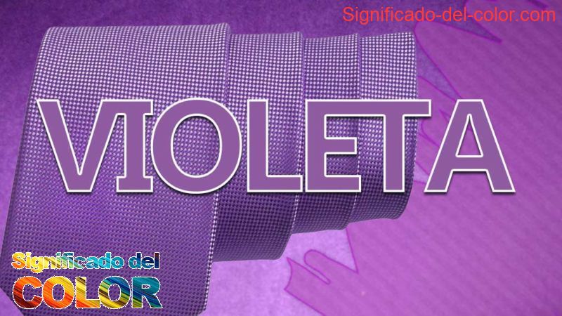 Qué significa el color Violeta