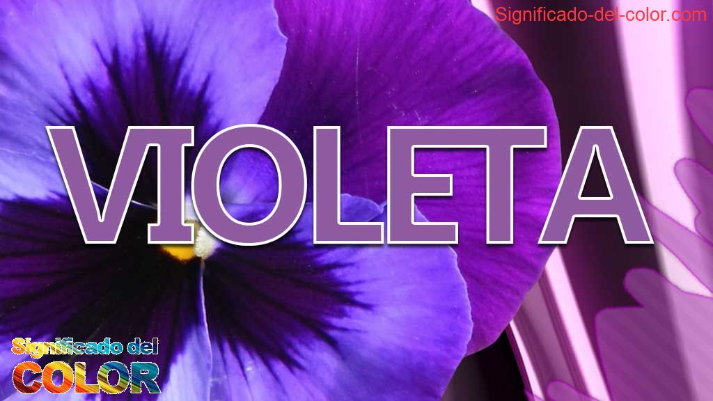 Significado del color Violeta